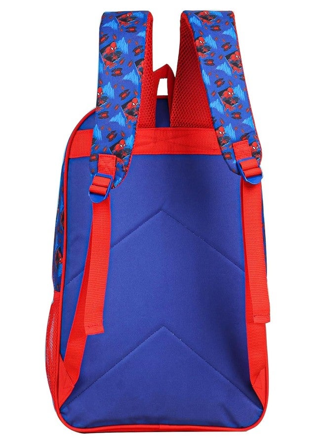 STRIDERS Spiderman Blue & Red 41cm Backpack by Fratelli - Image 5