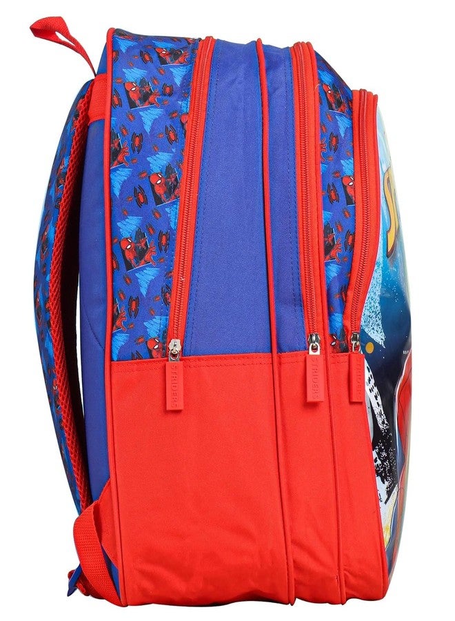 STRIDERS Spiderman Blue & Red 41cm Backpack by Fratelli - Image 3