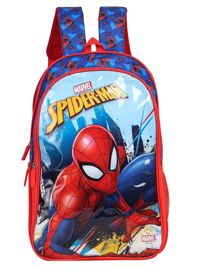 STRIDERS Spiderman Blue & Red 41cm Backpack by Fratelli - Image 2
