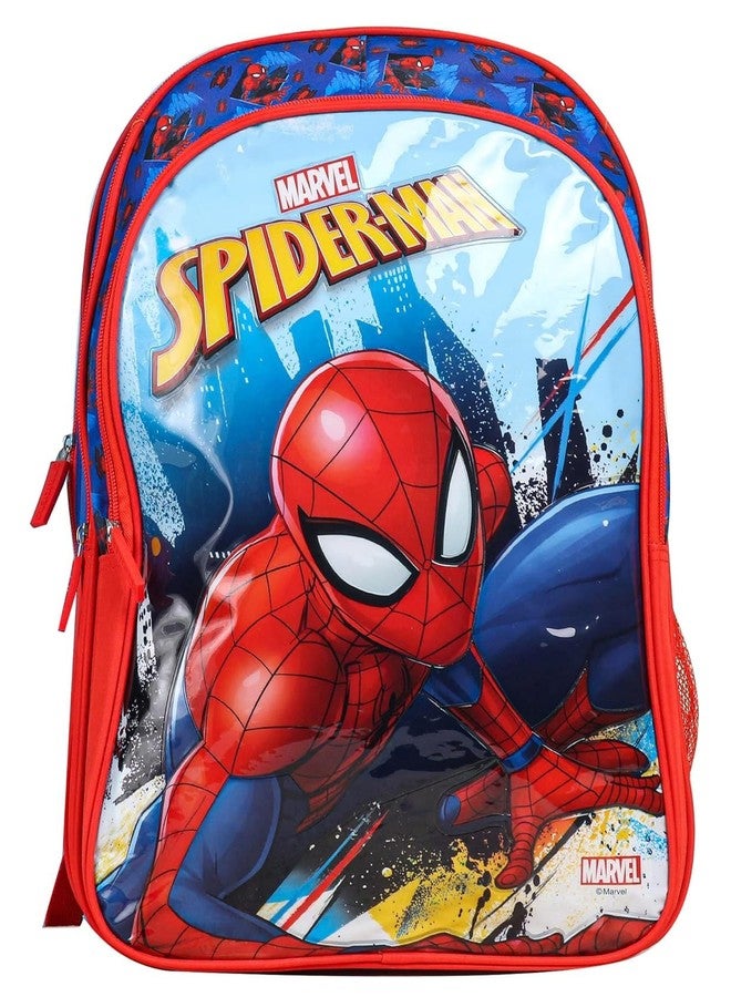 STRIDERS Spiderman Blue & Red 41cm Backpack by Fratelli - Image 1