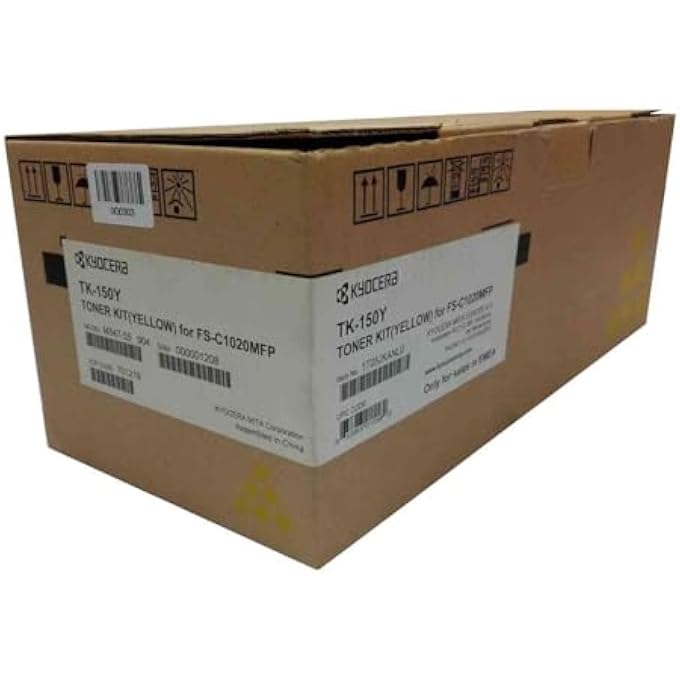 FS-C1020MFP TONER KIT YELLOW TK-150Y, CAPACITY: 6000
