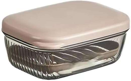 FOREWILD Travel Soap Case, Leakproof Soap Container with Lid, Portable Bar Soap Holder for Traveling, Soap Dishe for Bathroom, Shower, Gym, School, Camping, Vacation, Outdoor,Travel Essentials - Image 1