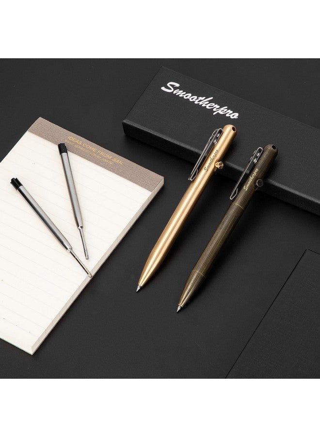 قلم حبر جاف من النحاس الصلب متوافق مع قلم باركر مع مشبك جيب من الفولاذ المقاوم للصدأ لمجموعة هدايا الأعمال لمرضى الارتعاش ومرض باركنسون والتهاب المفاصل (Sp02N) - Image 4