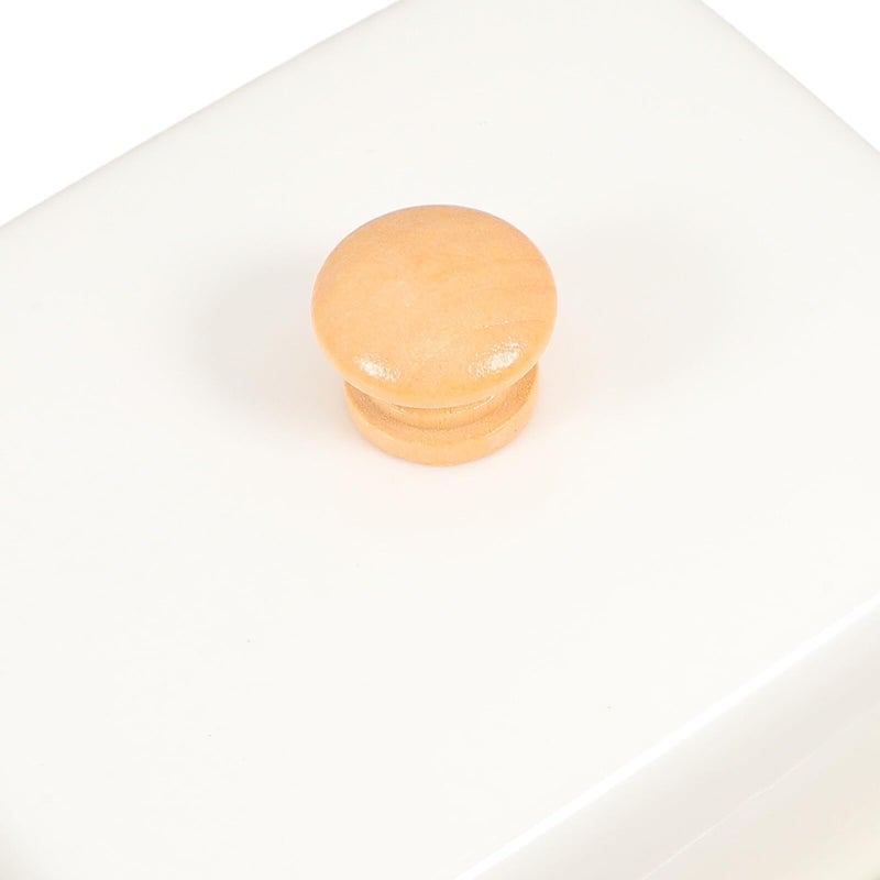 White Ceramic Butter Dish with Lid for Kitchen Countertop Organization and Parties - Image 4
