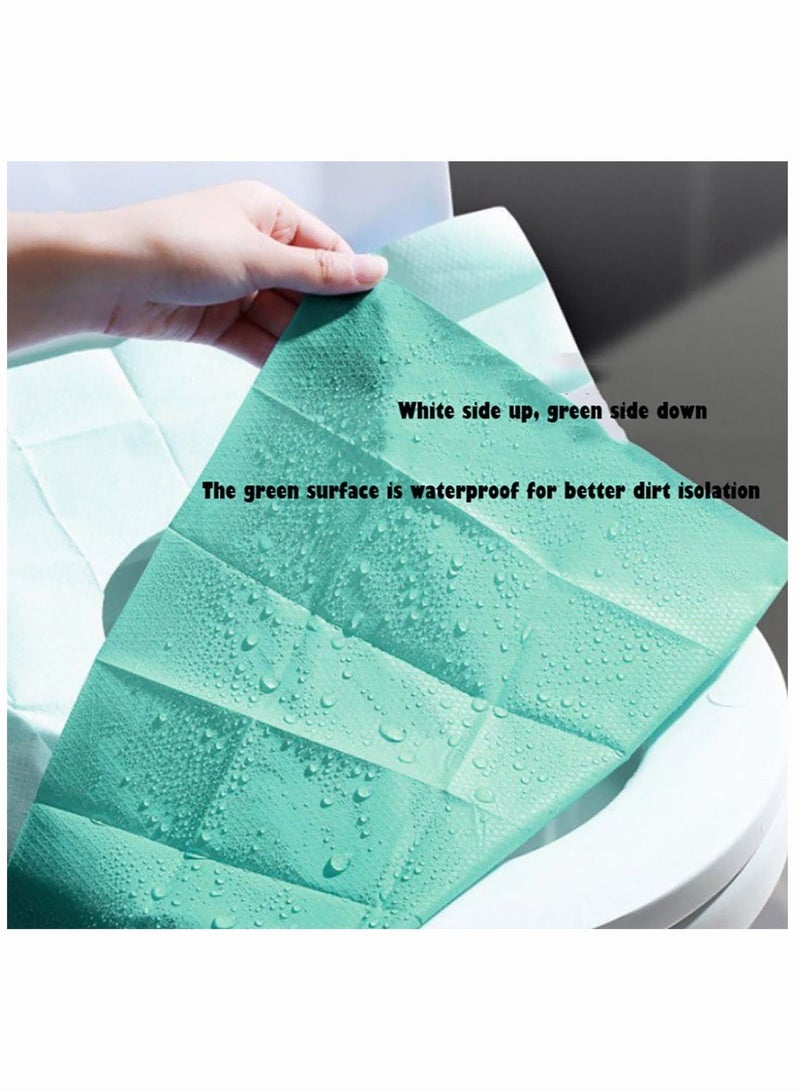 30 Piece Disposable Toilet Seat Cover Set Travel Waterproof Toilet Seat Travel Camping Airplane and Public Toilet Essentials - Image 5