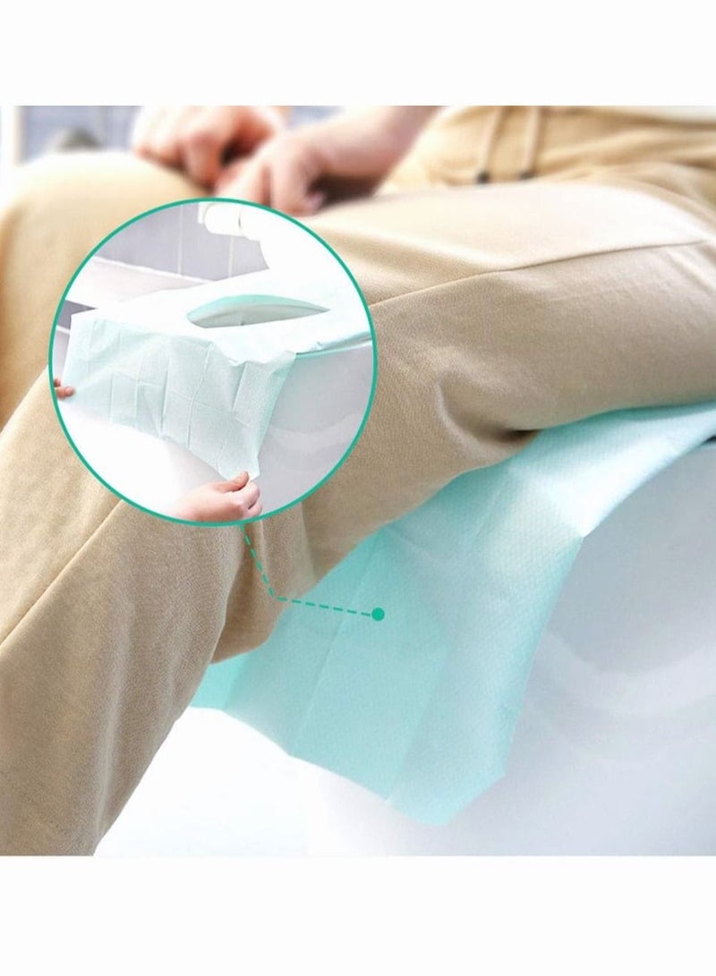 30 Piece Disposable Toilet Seat Cover Set Travel Waterproof Toilet Seat Travel Camping Airplane and Public Toilet Essentials - Image 2