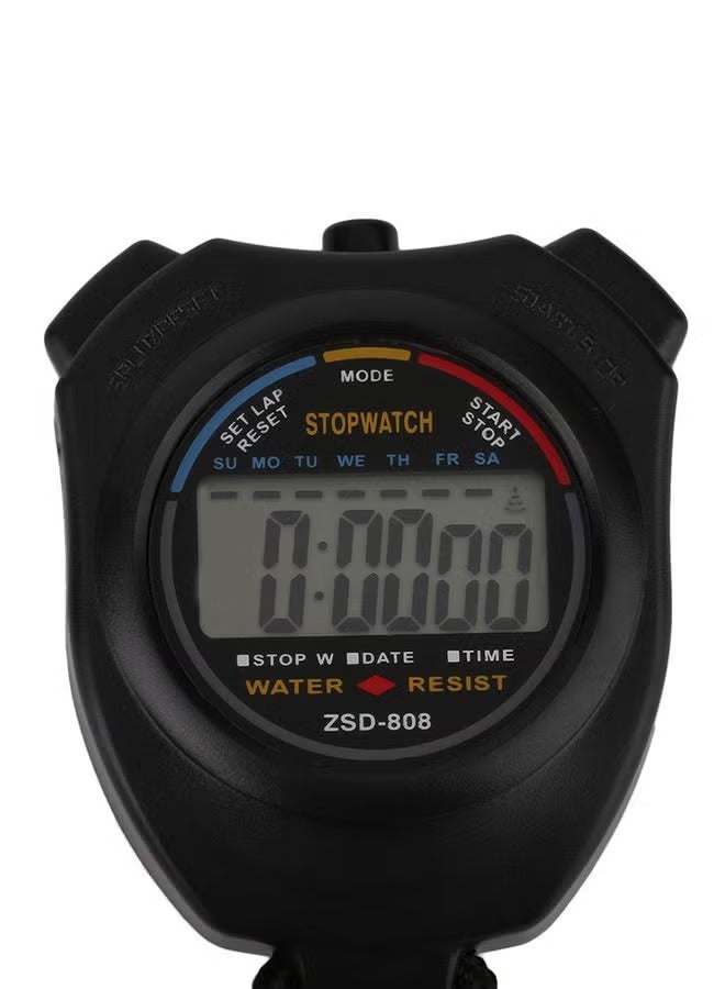 LCD Digital Kitchen Countdown Magnetic Timer Black  - Image 3