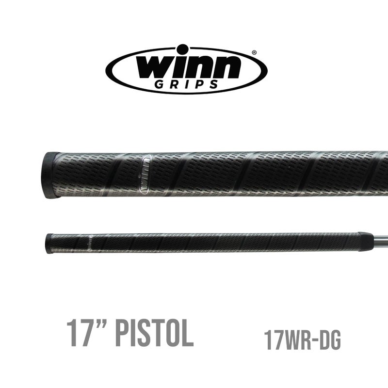 Winn 17-Inch Long Pistol Putter Grip, Dark Grey - Image 2