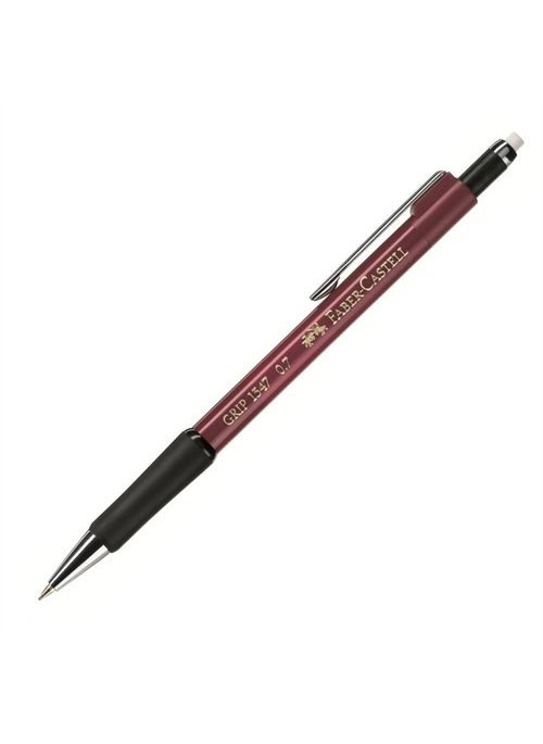FABER-CASTELL - Grip 1347 0.7mm Versatile Claret Red - Image 1