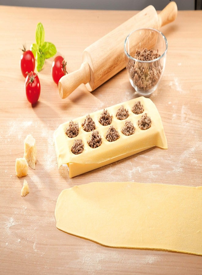 Tescoma 630875.00 Ravioli Maker Mold For 10 round Ravioli, ravioli cutter, ravioli press, ravioli stamp - Image 5