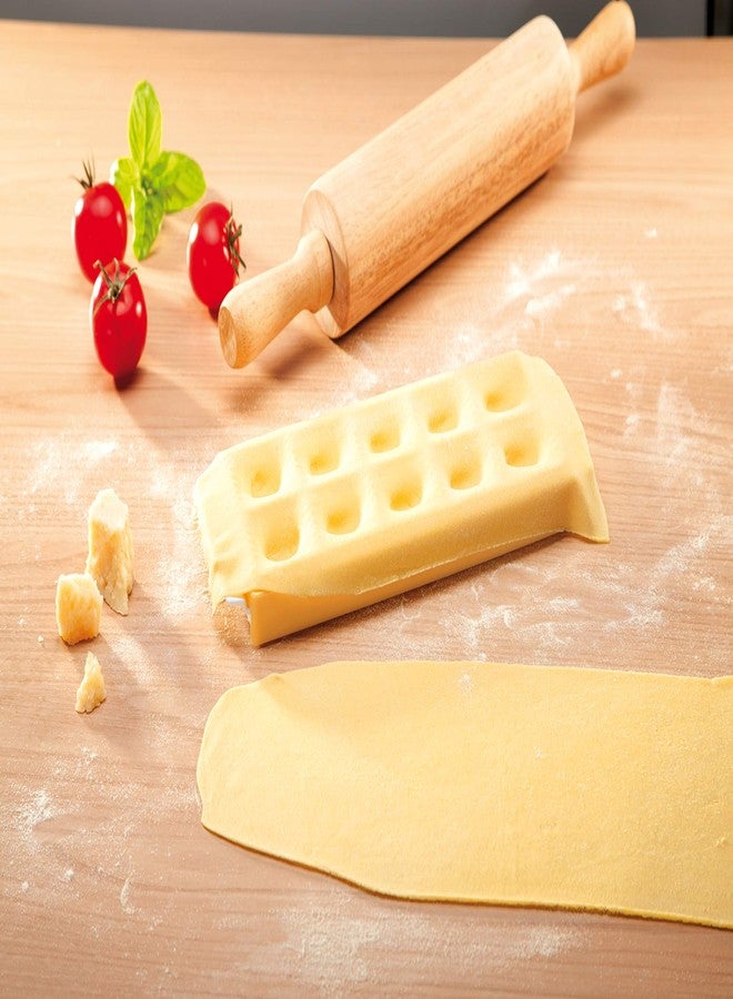Tescoma 630875.00 Ravioli Maker Mold For 10 round Ravioli, ravioli cutter, ravioli press, ravioli stamp - Image 4