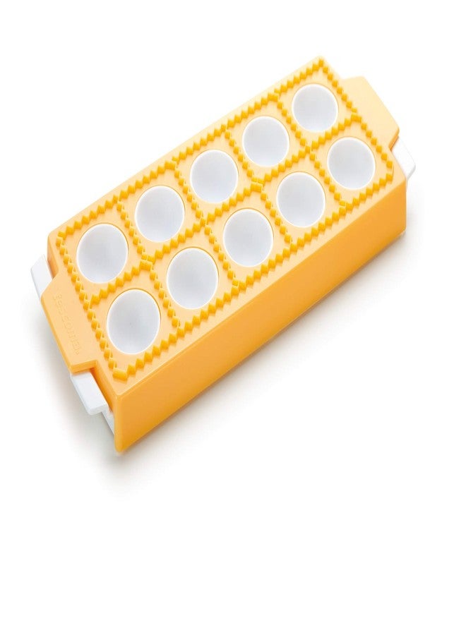 Tescoma 630875.00 Ravioli Maker Mold For 10 round Ravioli, ravioli cutter, ravioli press, ravioli stamp - Image 1