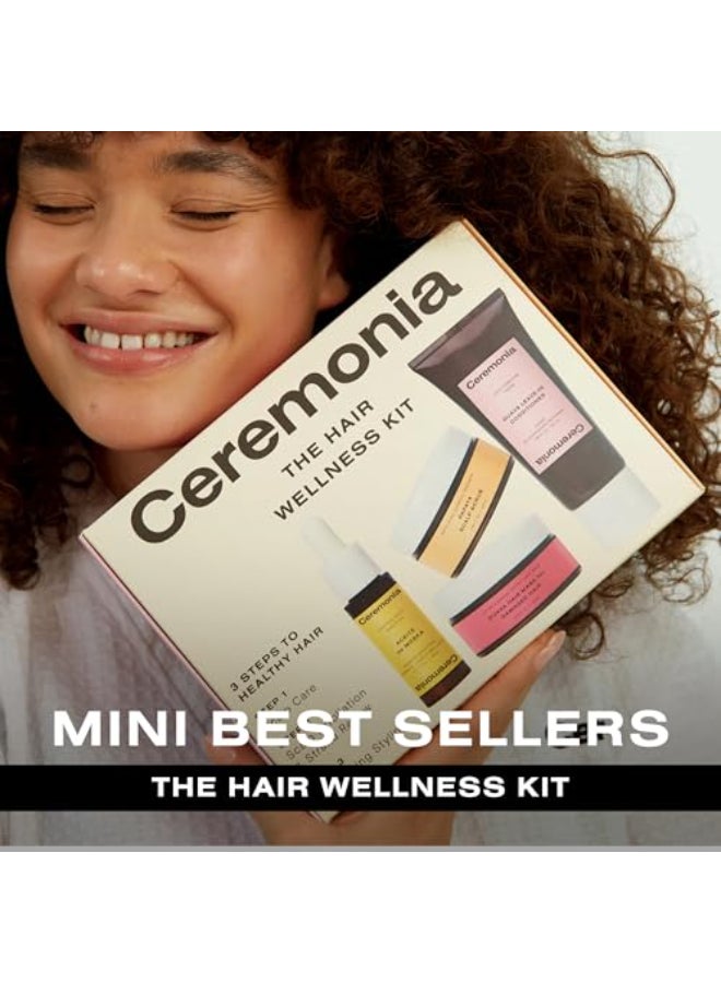 Ceremonia Hair Wellness Kit Weekly Scalp Strand Reset Bundle for Deep Cleansing Hydration - Image 3