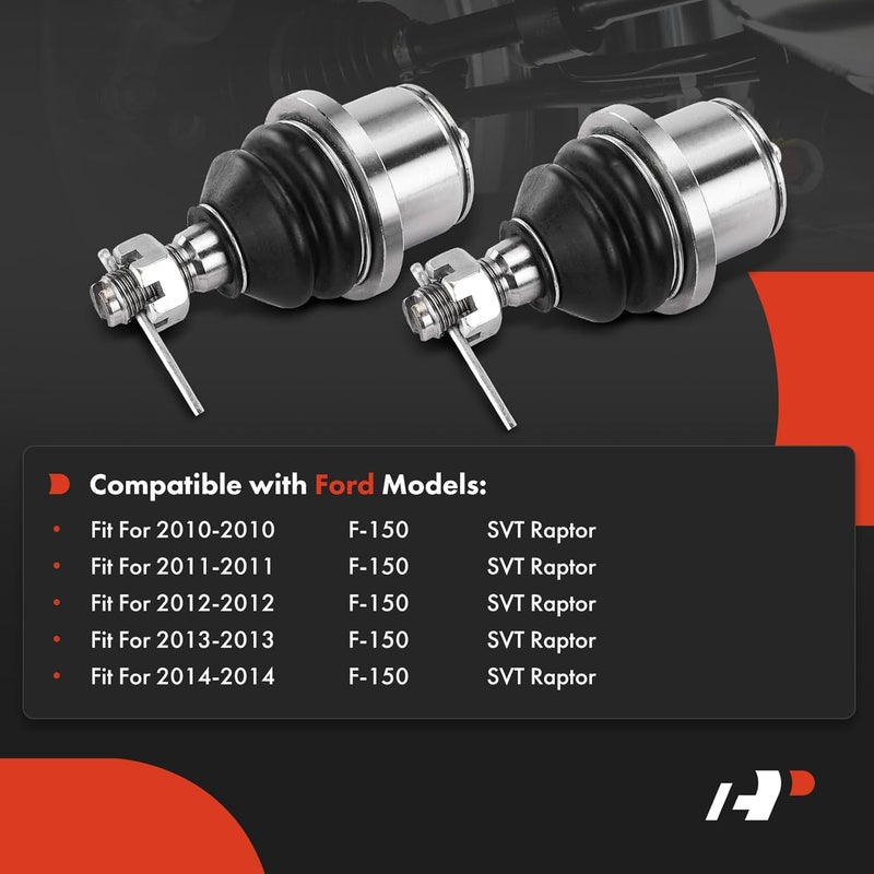 A-Premium Front Lower Ball Joint Set for Ford F-150 - Image 2