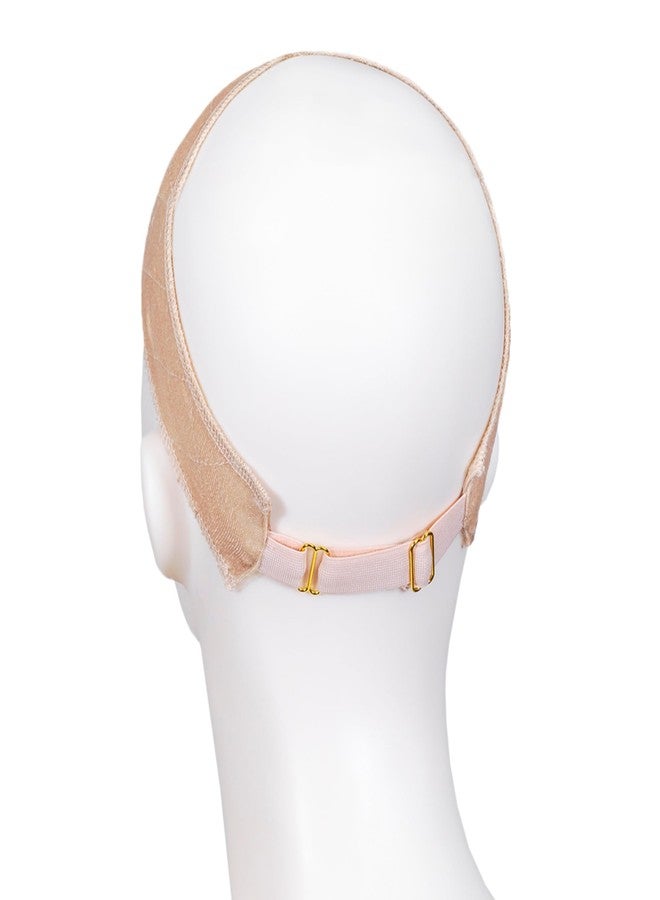 Jon Renau Stay Put Wig Grip Band, Non-Slip Velvet Wig Grip for Lace Front Wigs, Adjustable (Blonde, Petite) - Image 2