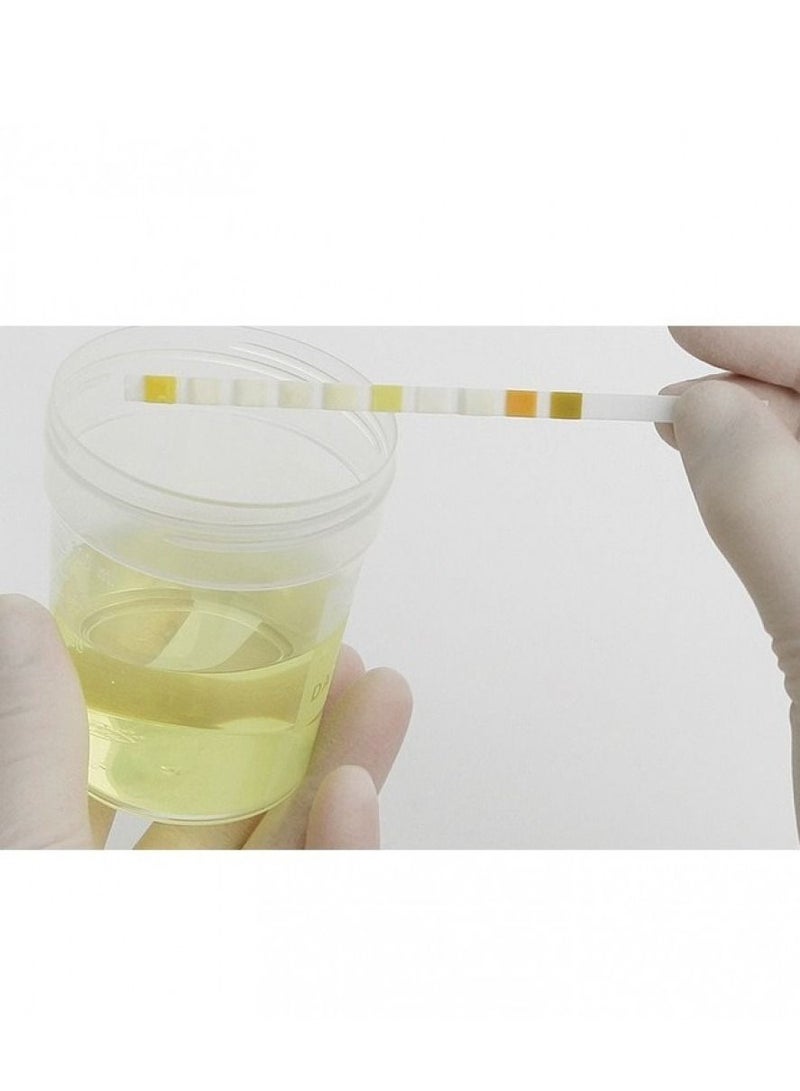 كوباس  شرائط فحص الكيتونات كمبر 10 للكشف عن الأمراض 100 قطعة - Image 5