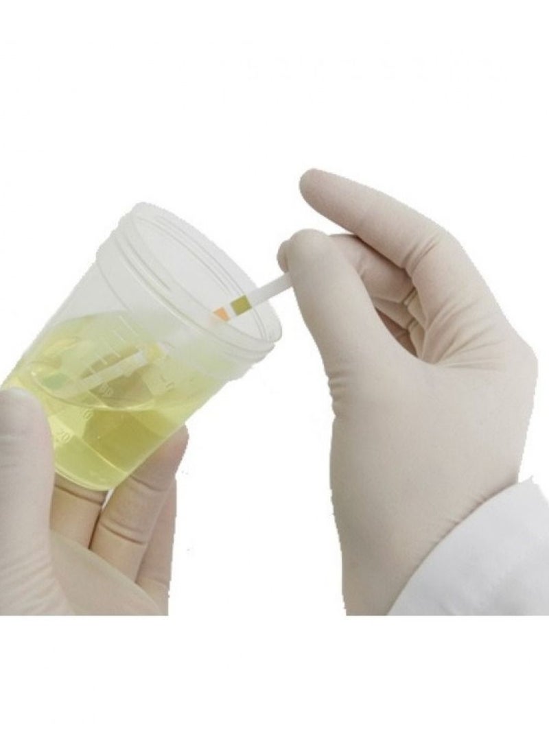 كوباس  شرائط فحص الكيتونات كمبر 10 للكشف عن الأمراض 100 قطعة - Image 4