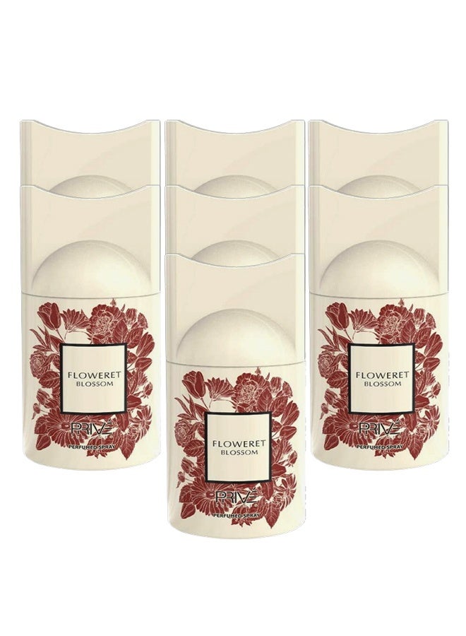 برايف 7 قطع بخاخ معطر برائحة زهرة الفلوريت 250 مل  - Image 1