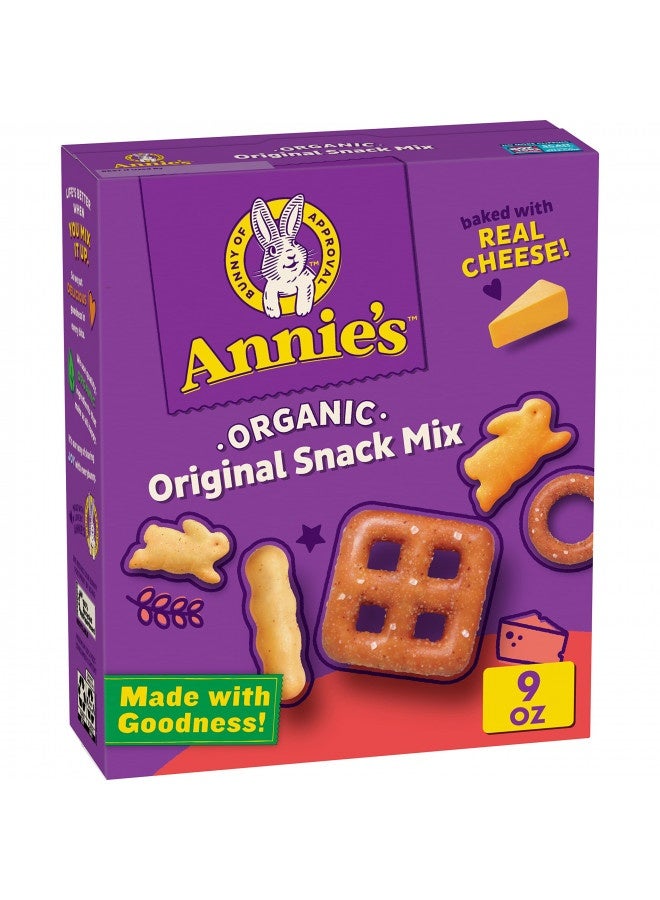 Annie'S Organic Assorted Crackers And Pretzels Snack Mix, 9 Oz - Image 3