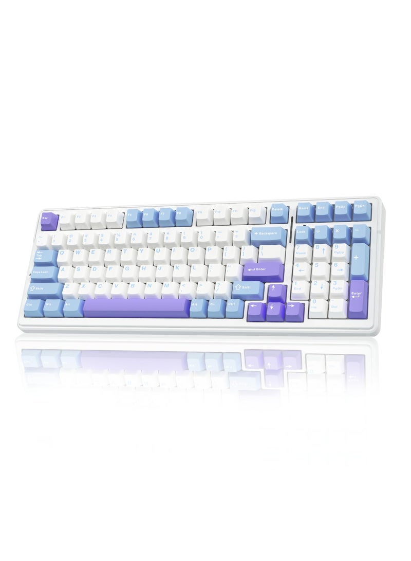 AULA F99 RGB 3 Mode Wireless Mechanical Keyboard (Bluetooth/2.4GHz Wireless/Type-C) Gaming Keyboard Reaper Switches - Image 1