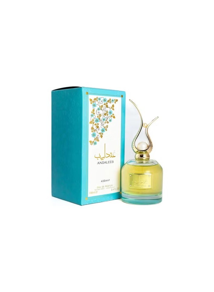 ASDAF ANDALEEB Arabian Perfume Eau De Parfum Atar al Arabia Natural Spray  100ml For Men & Women (Unisex)  - Image 1