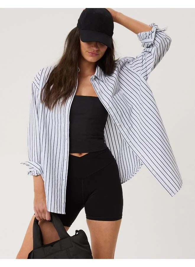 Aerie Offline By Aerie Long Sleeve Button Up Shirt