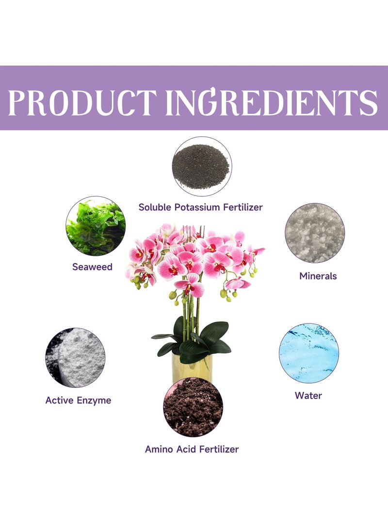 ييبونغ محلول سماد نمو Yegbong Orchid: براعم الزهور النباتية ، الزهور ، الأسمدة الورقية العضوية ، محلول المغذيات لنمو الجذور - Image 3