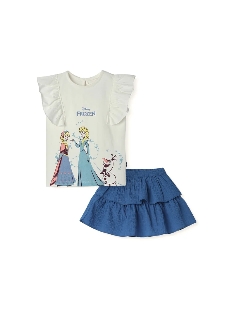 Nautinati Nautinati Girls Frozen Disney Princess Clothing Set | Age 0 - 2 Years