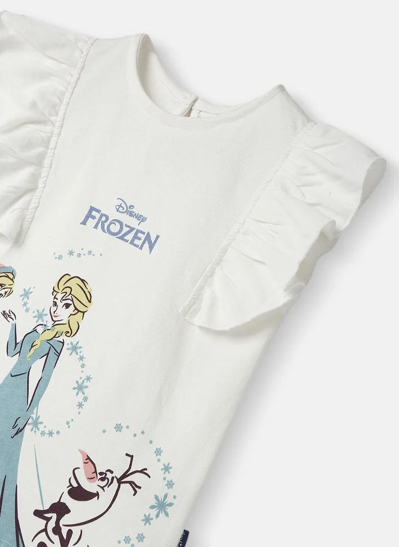 Nautinati Nautinati Girls Frozen Disney Princess Clothing Set | Age 0 - 2 Years