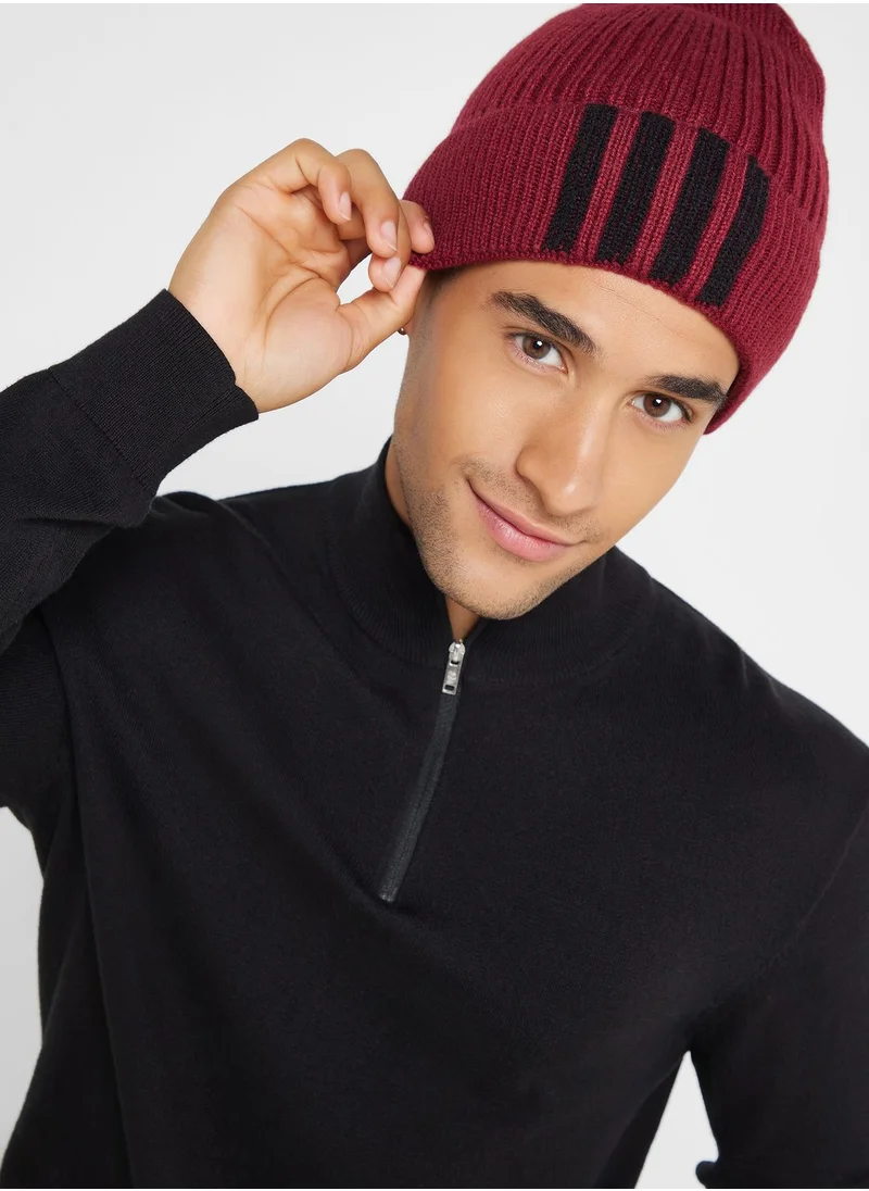 Seventy Five Stripe Knitted Winter Beanie