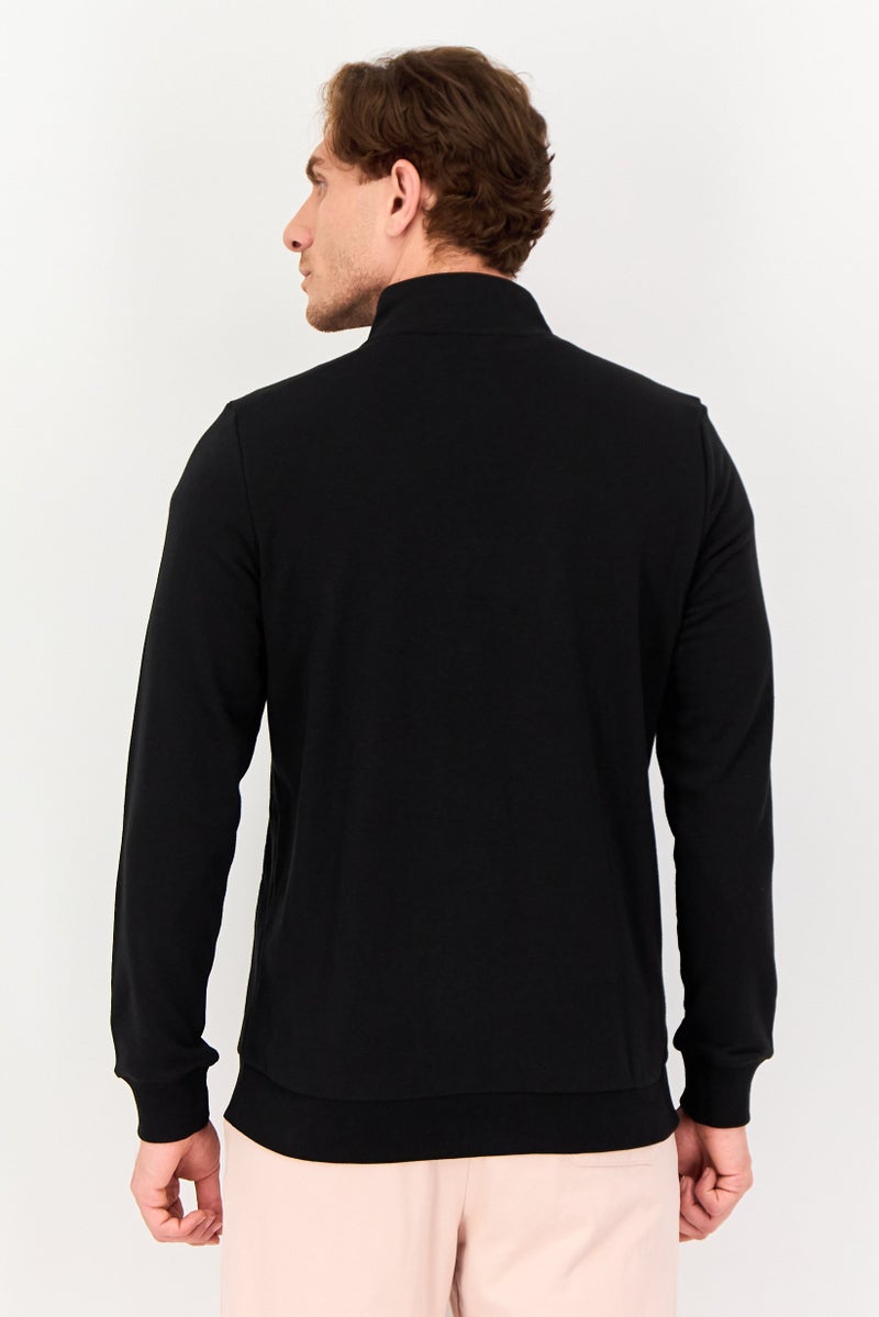 Puma x One 8 Men Slim Fit Long Sleeve Outdoor Full Zip Sweatshirt, Black - Image 4