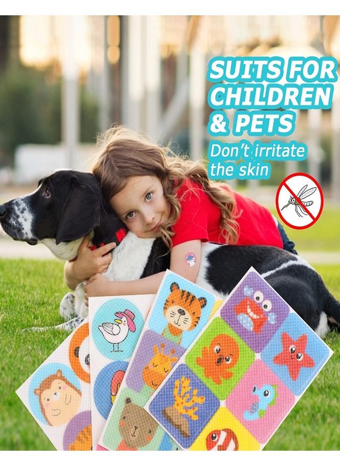 بيلسبيري ملصقات طارد البعوض 120 قطعة ملصق للأطفال البالغين 72 ساعة مغامرات خالية من الحشرات - Image 4