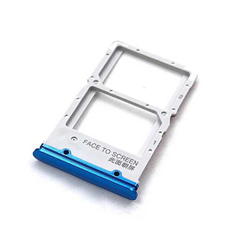 () Compatible for Xiaomi Mi Redmi K20 Pro : Blue Sim Card Tray Holder Sim Slot Tray