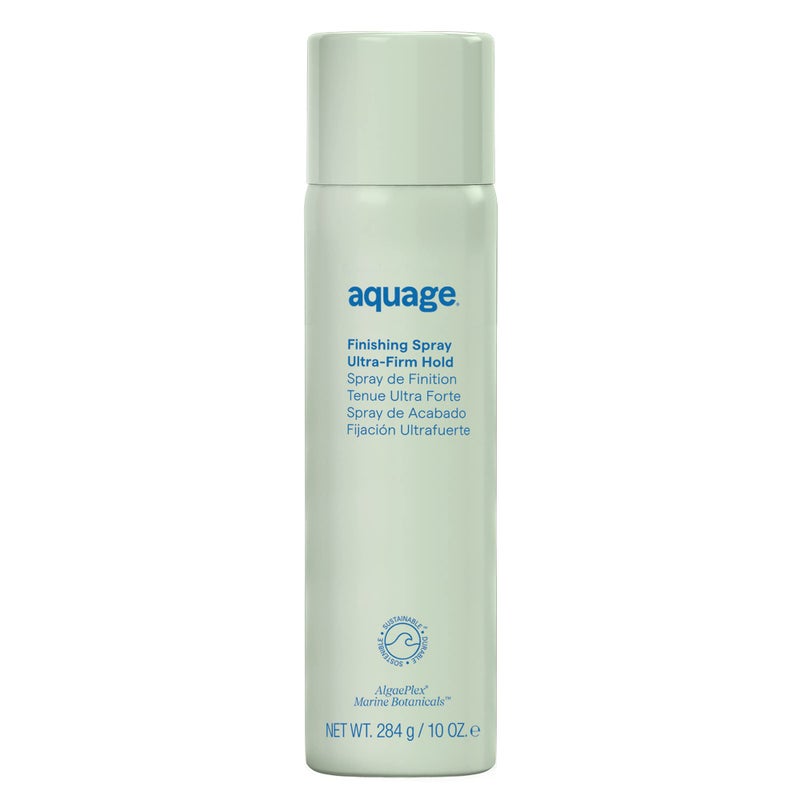 AQUAGE Finishing Spray, Firm Hold Hairspray, Delivers Humidity Resistance and Lasting Style Retention with Max Shine LOW VOC, 10 oz - Image 1
