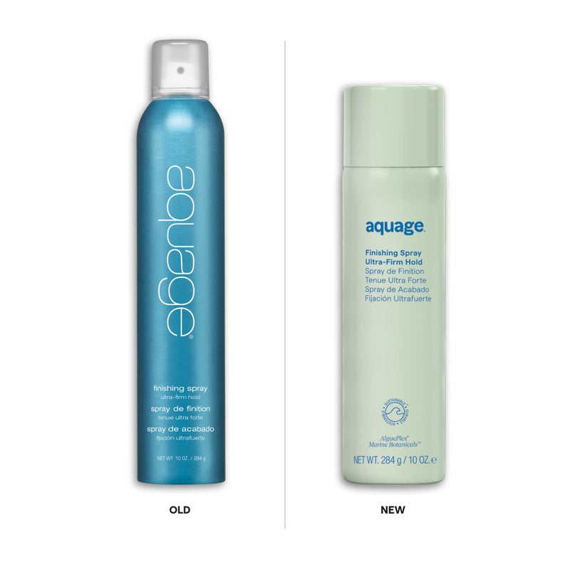AQUAGE Finishing Spray, Firm Hold Hairspray, Delivers Humidity Resistance and Lasting Style Retention with Max Shine LOW VOC, 10 oz - Image 2