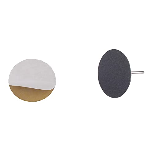 MZCMSL 100pcs Sandpaper Disc and 1pcs Metal Drill Bit, 3/32 Shank Pedicure Sanding Disc Bit for Dead Skin Callus Electric Foot File #150 Grit (Medium,35mm) - Image 5