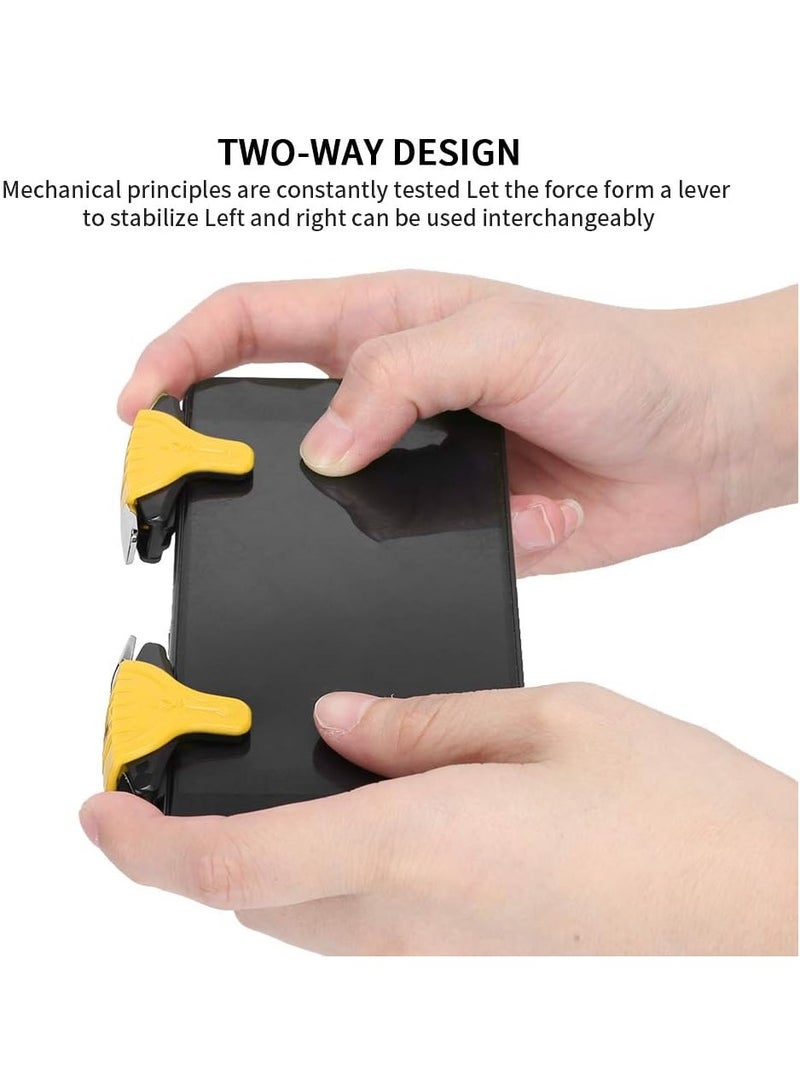 Professional Game Trigger, 2 ons For Pubg Mobile Controller, Support IOS, Android, And Most Phones And Ipads, Aluminum on, Support COD/PUBG/FORTNITE (الأزرار مع الأكمام)  - Image 5