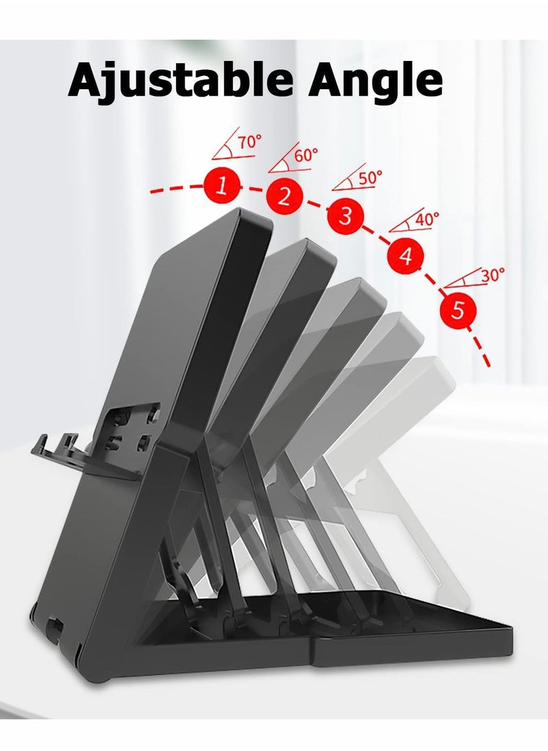 Adjustable Stand Base for Valve Steam Deck Gaming Console - Portable and Ergonomic Stand for Handheld Gaming