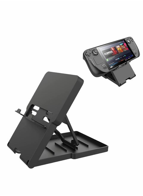 Adjustable Stand Base for Valve Steam Deck Gaming Console - Portable and Ergonomic Stand for Handheld Gaming
