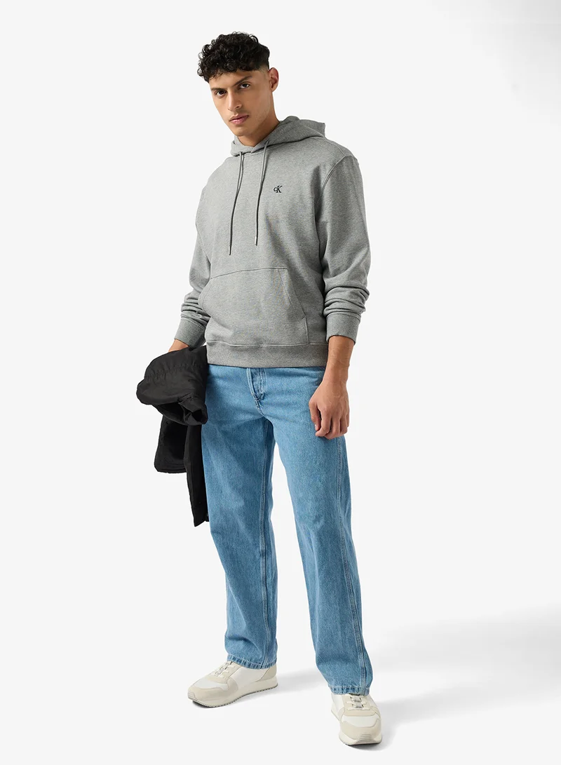 Calvin Klein Jeans Logo Pullover Hoodie