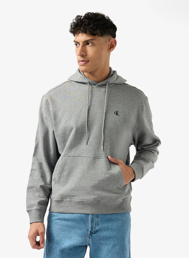 Calvin Klein Jeans Logo Pullover Hoodie