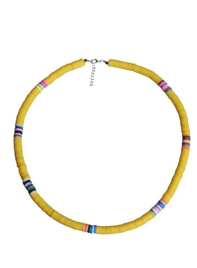 Fashionbox Surfer Choker Yellow/ Multi