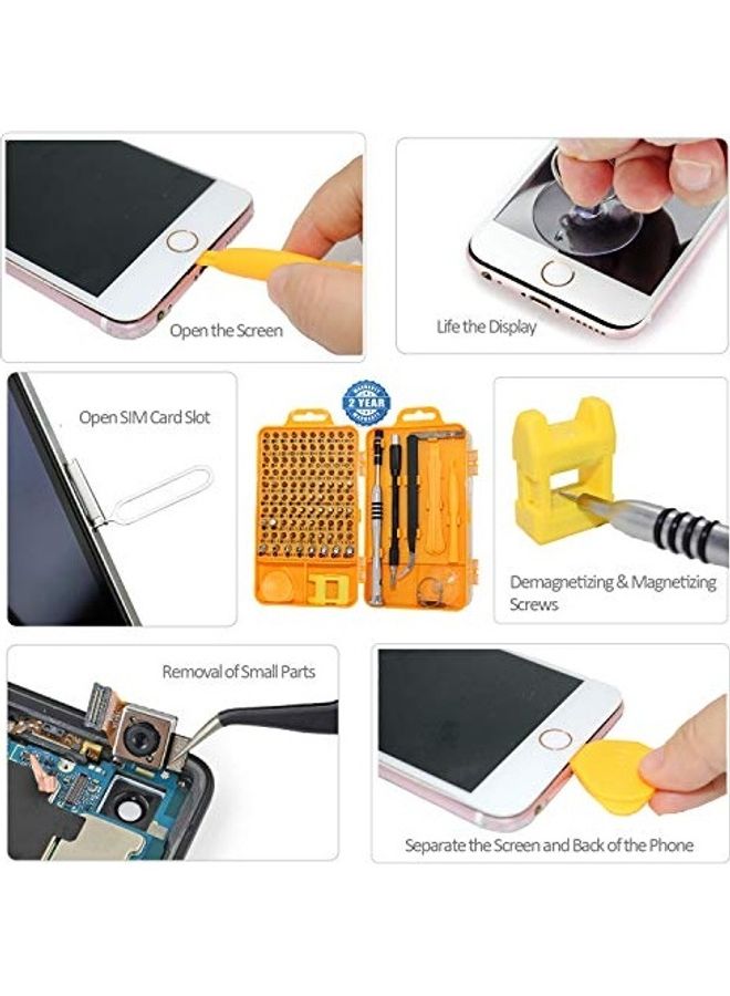 NIBEMINENT 110-Piece Precision Screwdriver Set Multicolour - Image 3