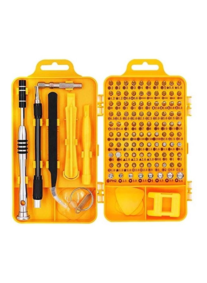 NIBEMINENT 110-Piece Precision Screwdriver Set Multicolour - Image 1