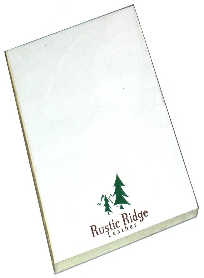 راستيك ريدج ليذر دفتر ملاحظات مقاس 6×8 بوصة - ورق مصنوع يدويًا من Rustic Ridge، بدون سطور، خالٍ من الأحماض - 200 صفحة - Image 2