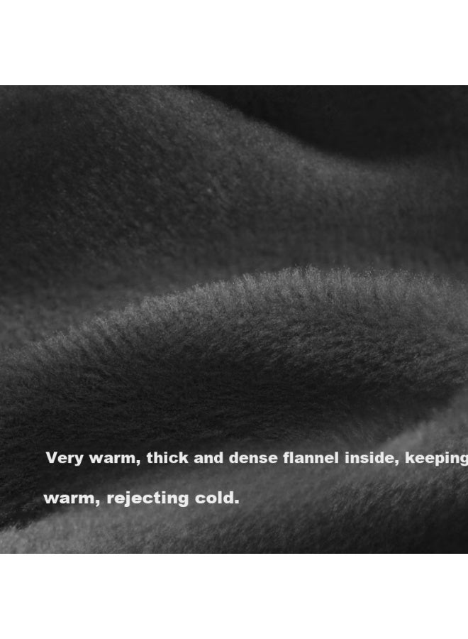 Septwolves Men's Wool And Mulberry Silk Thermal Underwear For Autumn And Winter, Thickened And Fleece-lined Top, Cold-proof And Warm-keeping Clothes - Image 3