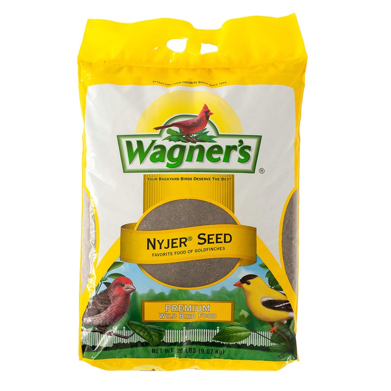 Wagner's 62053 Nyjer Seed Wild Bird Food, 20-Pound Bag - Image 1