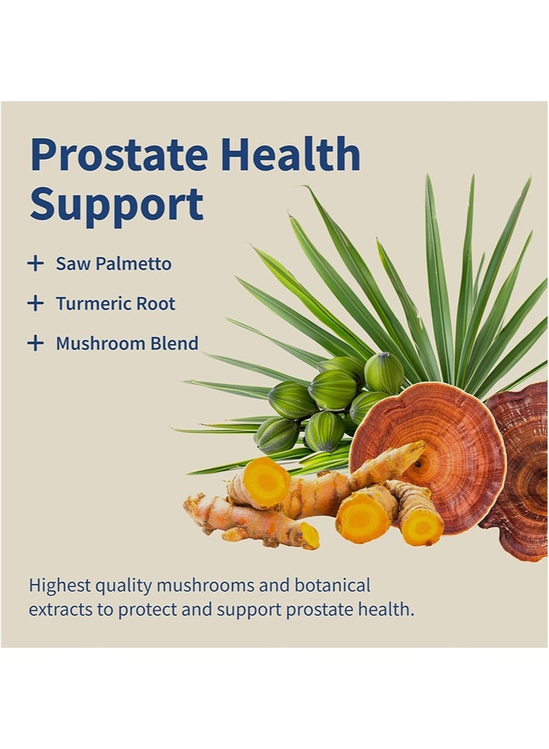 SNAP Snap Supplements Prostate Health Support Supplement,Saw Palmetto for Men Plus Stinging Nettle Root,Magnesium Citrate,Zinc and Plant Sterols,Supports Male Urinary Tract Health,90 Capsules  - Image 2