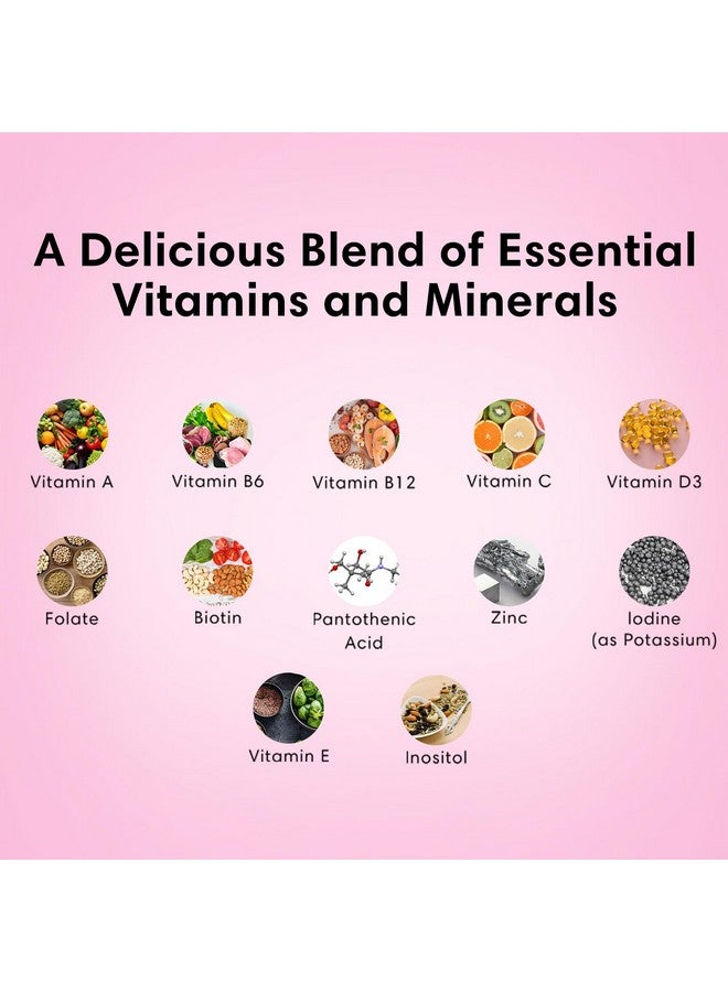 FLEUR فليور بلوم آند غلو جوميز للشعر والبشرة والأظافر، مكمل لنمو الشعر مع البيوتين والإنوزيتول، جوميز غنية بمضادات الأكسدة من فيتامين أ، ج، هـ لإصلاح البشرة والأظافر، خالية من السكر، 60 جوميز نباتية - Image 2