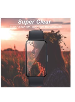 Generic Screen Protector For Huawei Band 8/Huawei Band 9, 3D Curved Soft Edge Protective Film [Anti-Scratch] [Bubble Free] [Ultra Shatterproof] [High Sensitive] (Not Glass)  - Image 3